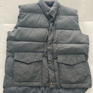 Men's Gray Puffer Vest